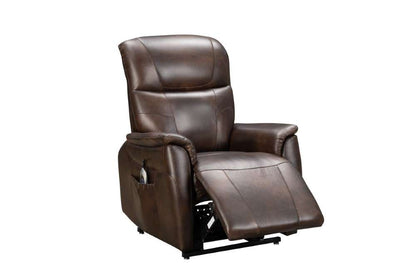 BarcaLounger - Leighton Lift Chair Recliner with Power Head Rest, Power Lumbar & Lay Flat Mechanism in Tonya Brown - 23PHL3085371286 veiw 8