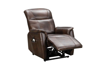 BarcaLounger - Leighton Lift Chair Recliner with Power Head Rest, Power Lumbar & Lay Flat Mechanism in Tonya Brown - 23PHL3085371286 veiw 9