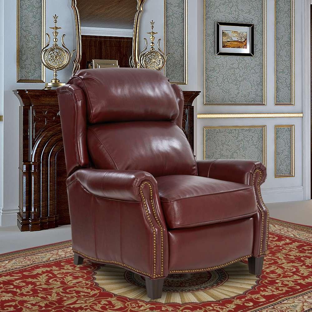 BarcaLounger - Meade Recliner Marisol Cabernet - 73058571576 veiw 1