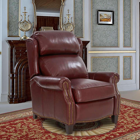 BarcaLounger - Meade Recliner Marisol Cabernet - 73058571576 veiw 1
