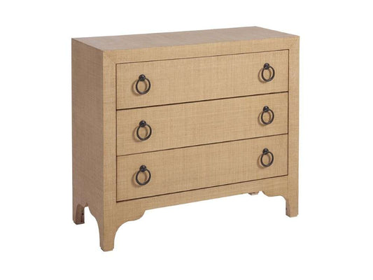 Barclay Butera - Balboa Island Raffia Hall Chest - 01-0920-974 veiw 1