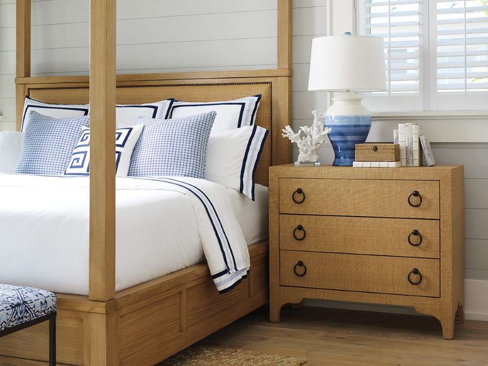 Barclay Butera - Balboa Island Raffia Hall Chest - 01-0920-974 veiw 2