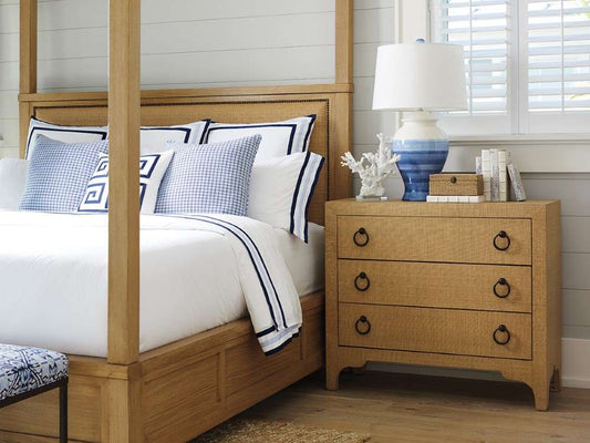 Barclay Butera - Balboa Island Raffia Hall Chest - 01-0920-974 veiw 2