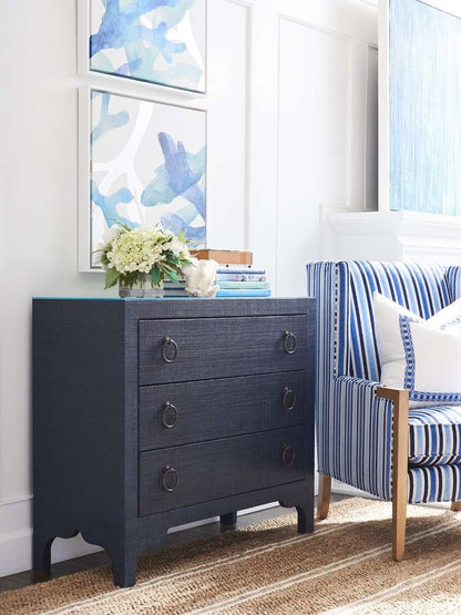 Barclay Butera - Balboa Island Raffia Hall Chest - 01-0922-974 veiw 2