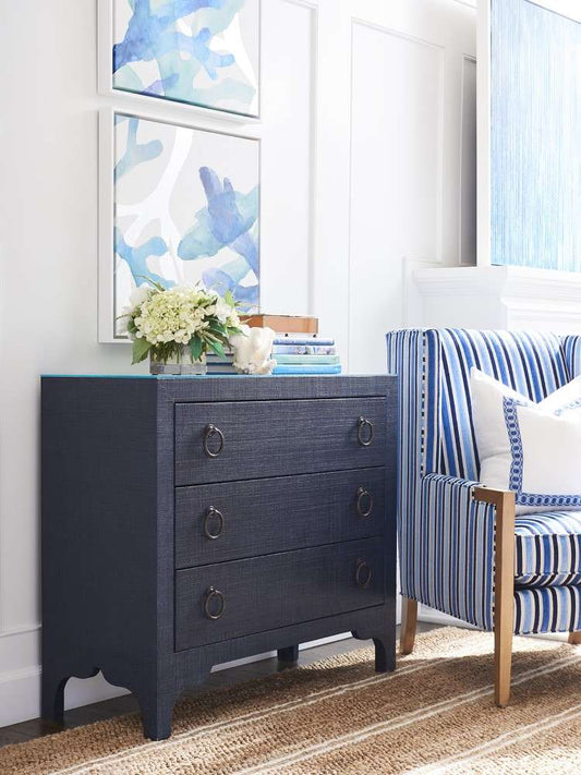 Barclay Butera - Balboa Island Raffia Hall Chest - 01-0922-974 veiw 2