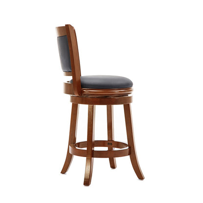 Boraam - 26in Augusta Swivel Stool in Cherry - 49824 veiw 2