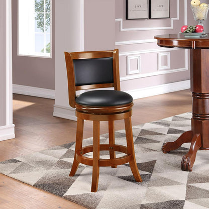 Boraam - 26in Augusta Swivel Stool in Cherry - 49824 veiw 6