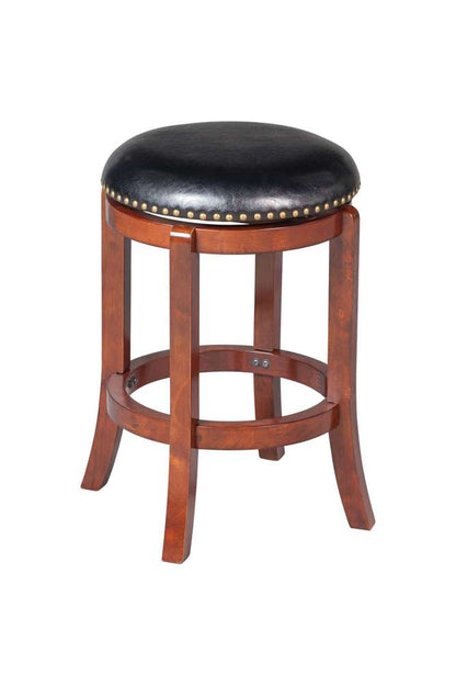 Boraam - 24in Cordova Swivel Stool in Cherry - 33224 veiw 1