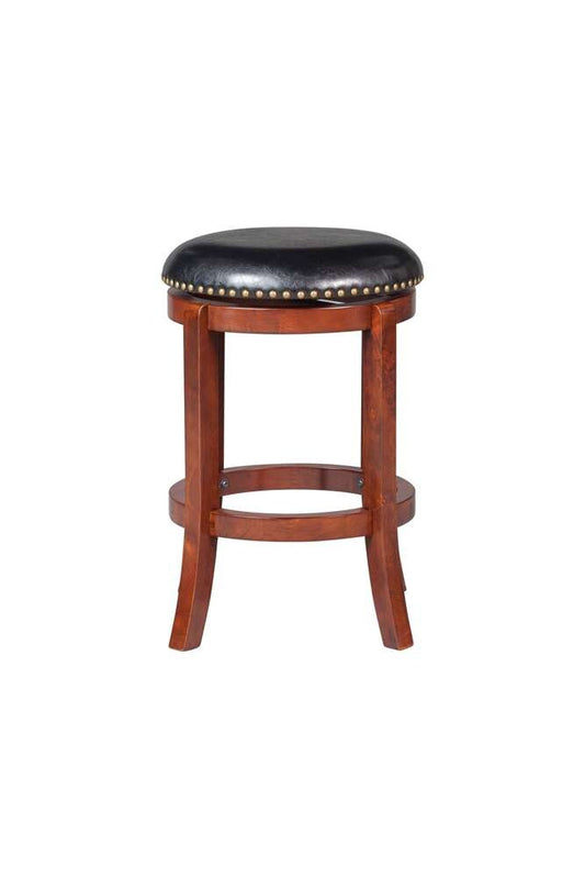 Boraam - 24in Cordova Swivel Stool in Cherry - 33224 veiw 2