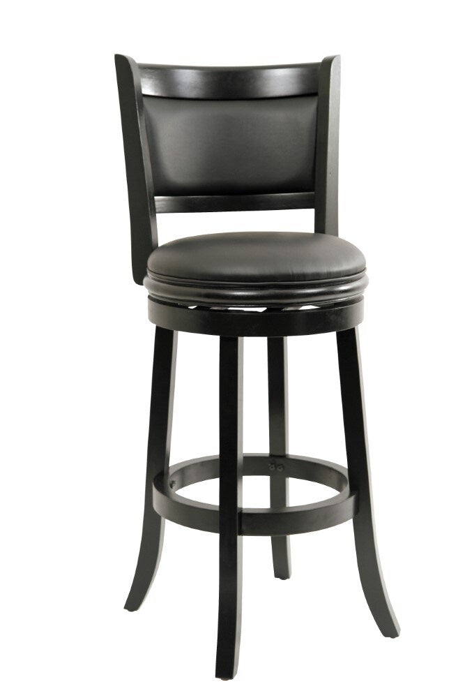 Boraam - 30in Augusta Swivel Stool in Black - 45829 veiw 1