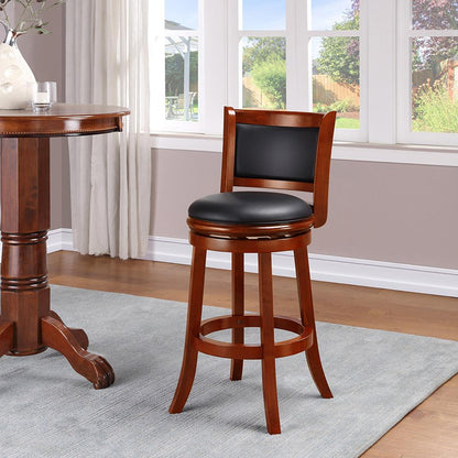 Boraam - 30in Augusta Swivel Stool in Cherry - 49829 veiw 6