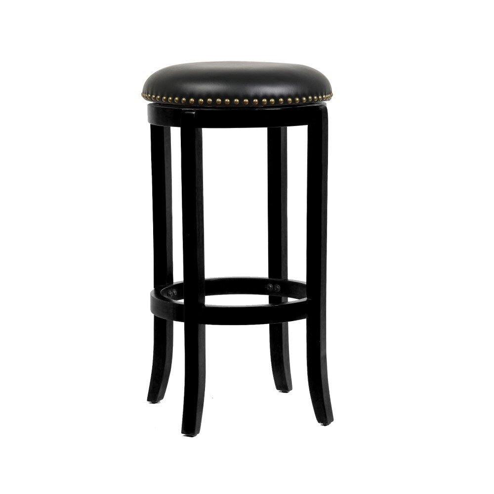 Boraam - 29in Cordova Swivel Stool in Black - 33629 veiw 1