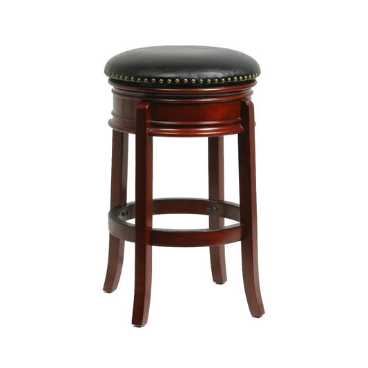 Boraam - 29in Hamilton Swivel Stool in Cherry - 43929 veiw 1
