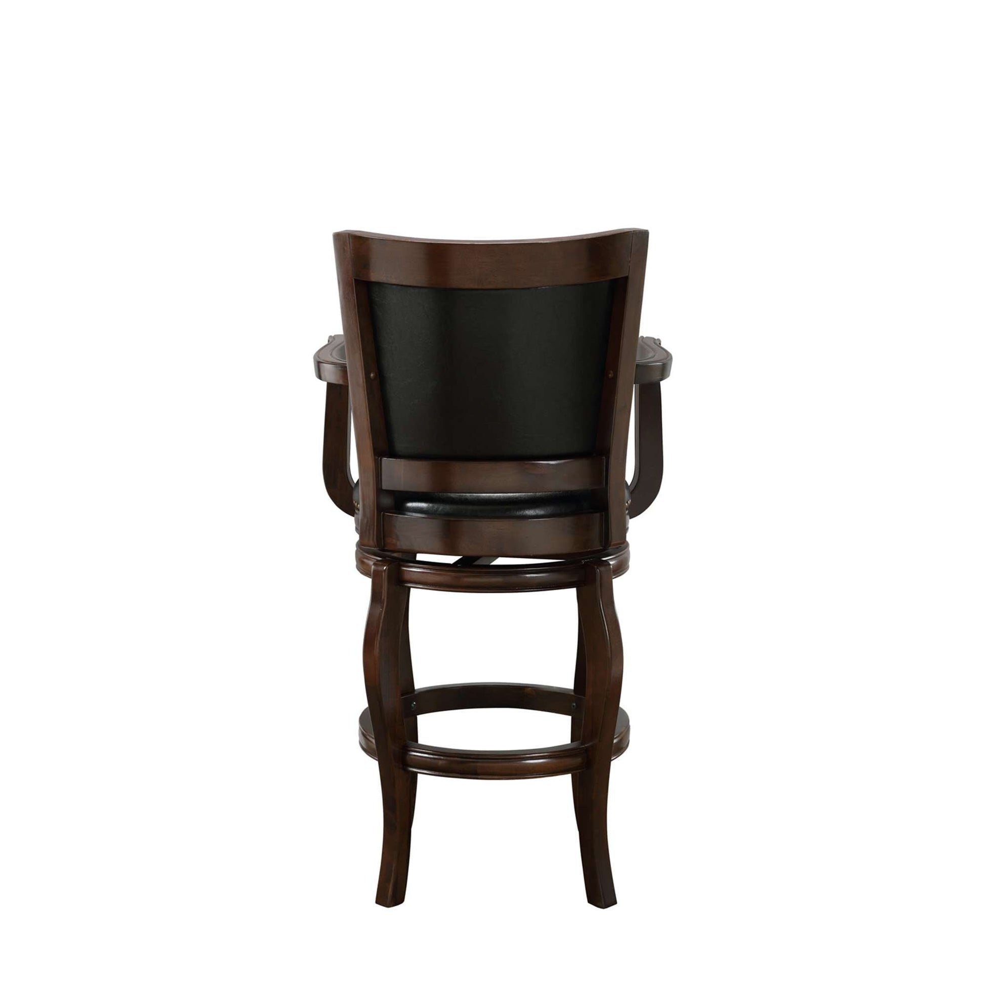 Boraam - 29in Jones Memory Swivel Stool in Cappuccino - 52229 veiw 4