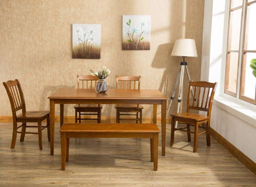 Boraam - Shaker Bench in Walnut - 36636 veiw 6