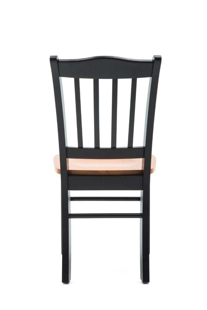 Boraam - Shaker Chair in Black and Oak (Set of 2) - 30536 veiw 4