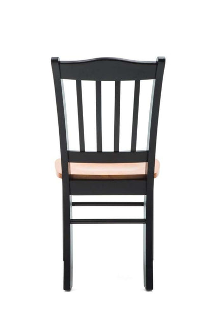 Boraam - Shaker Chair in Black and Oak (Set of 2) - 30536 veiw 4