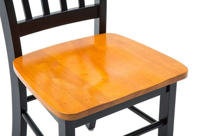 Boraam - Shaker Chair in Black and Oak (Set of 2) - 30536 veiw 5