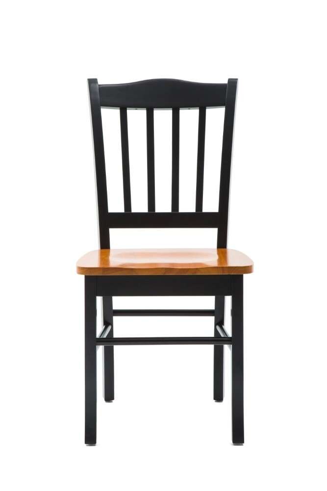Boraam - Shaker Chair in Black and Oak (Set of 2) - 30536 veiw 9
