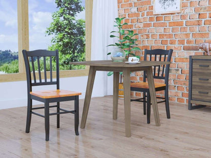 Boraam - Shaker Chair in Black and Oak (Set of 2) - 30536 veiw 11