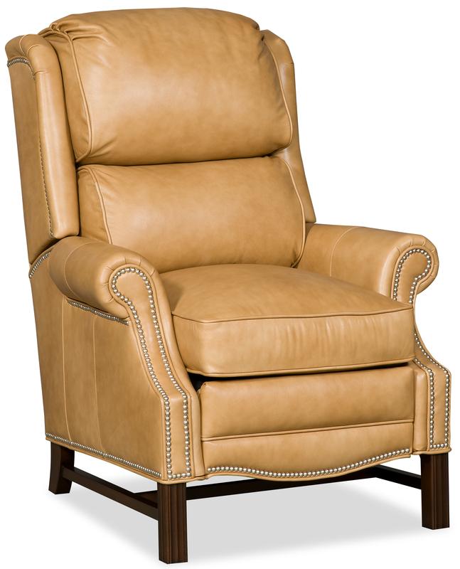 Bradington-Young - Alta High Leg Reclining Lounger - Pushback Recline - Taupe - BYX-4104980007-83NCGM veiw 1