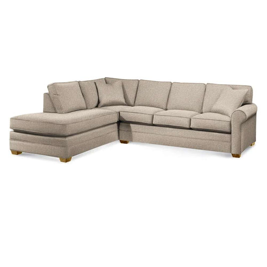 Braxton Culler - Bedford Two-Piece Bumper Sectional (Beige Crypton Performance Fabric) - 728-2PC-SEC1 veiw 1