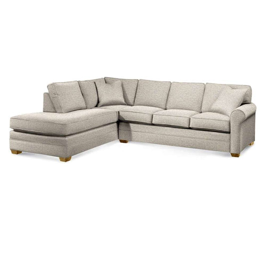 Braxton Culler - Bedford Two-Piece Bumper Sectional (White Crypton Performance Fabric) - 728-2PC-SEC1 veiw 1