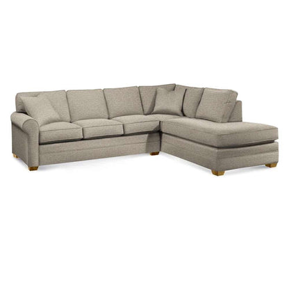Braxton Culler - Bedford Two-Piece Bumper Sectional (Brown Crypton Performance Fabric) - 728-2PC-SEC2 veiw 1