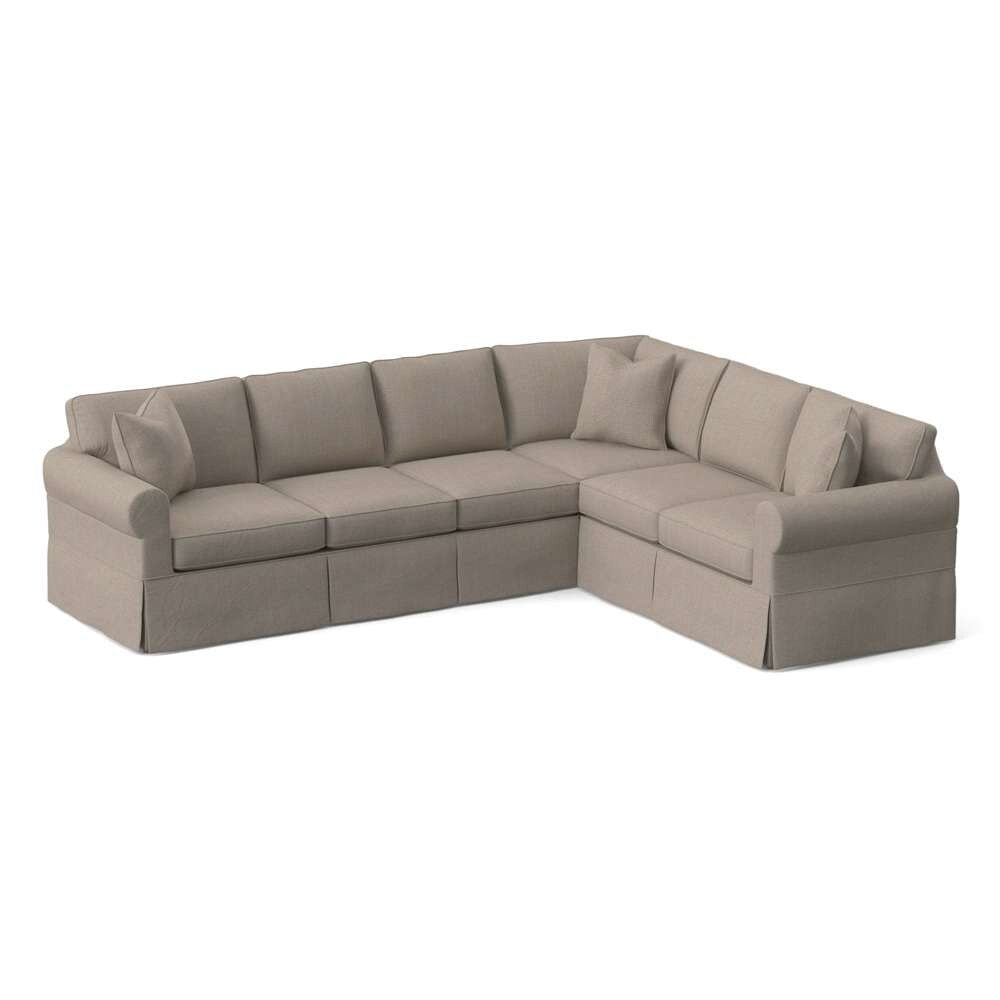 Braxton Culler - Bedford Two-Piece Corner Sectional (Beige Crypton Performance Fabric) - 728-2PC-SEC6 veiw 1