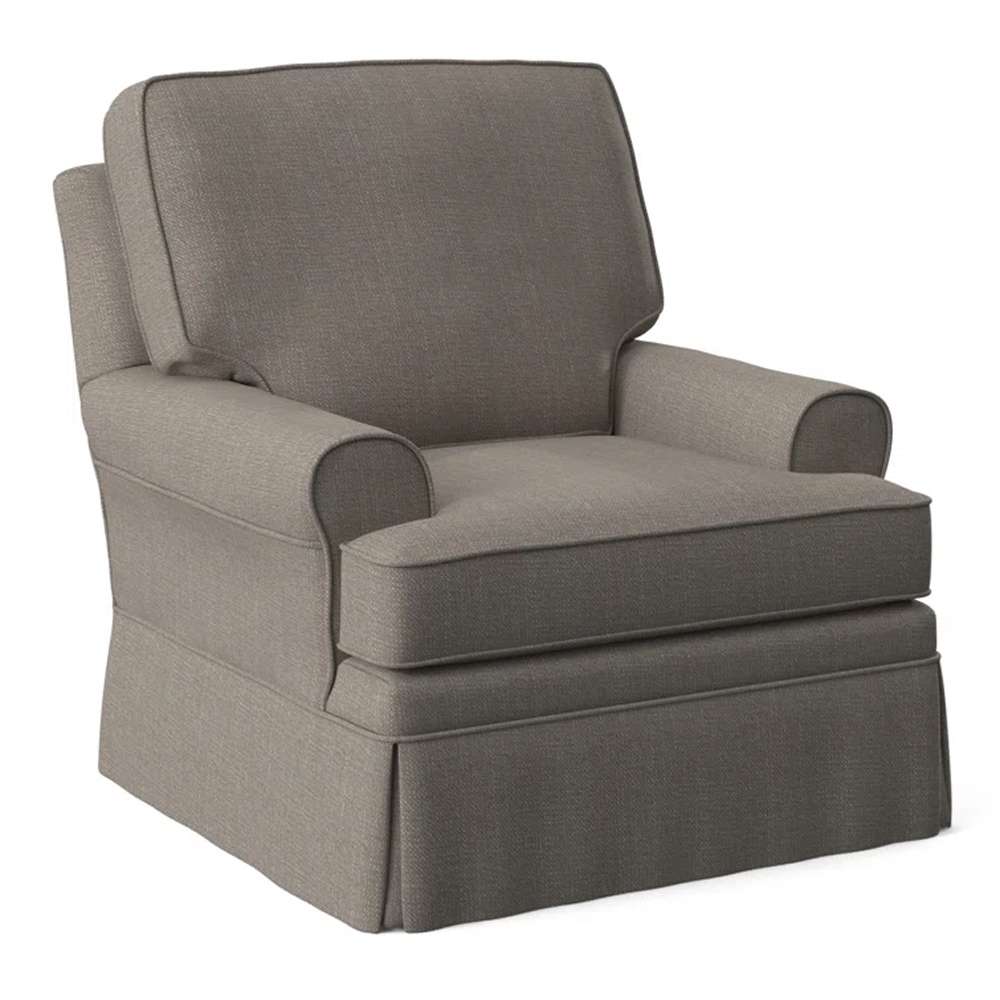 Braxton Culler - Belmont Swivel Chair (Brown Crypton Performance Fabric) - 621-005 veiw 1