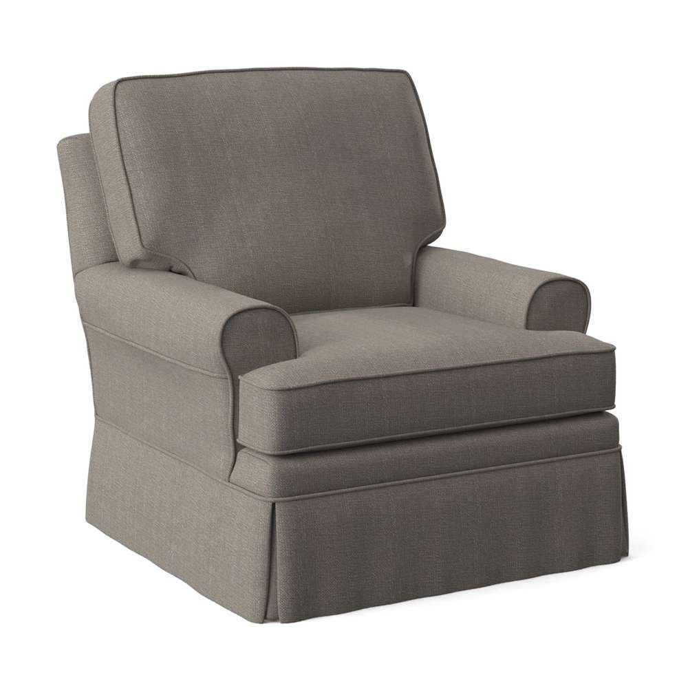 Braxton Culler - Belmont Swivel Glider (Brown Crypton Performance Fabric) - 621-002XP veiw 1