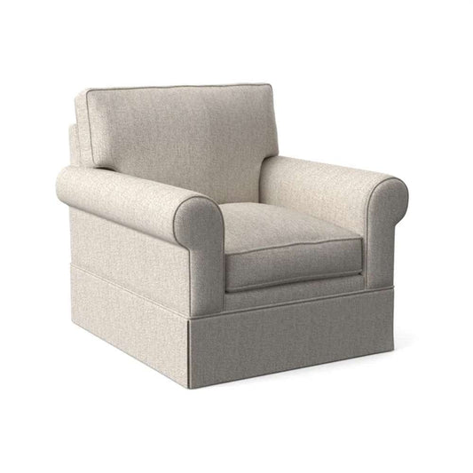 Braxton Culler - Benton Chair (White Crypton Performance Fabric) - 628-101 veiw 1