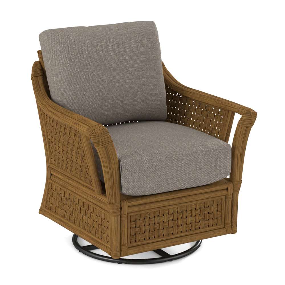 Braxton Culler - Boca Swivel Glider (Brown Crypton Performance Fabric) - 973-202 veiw 1