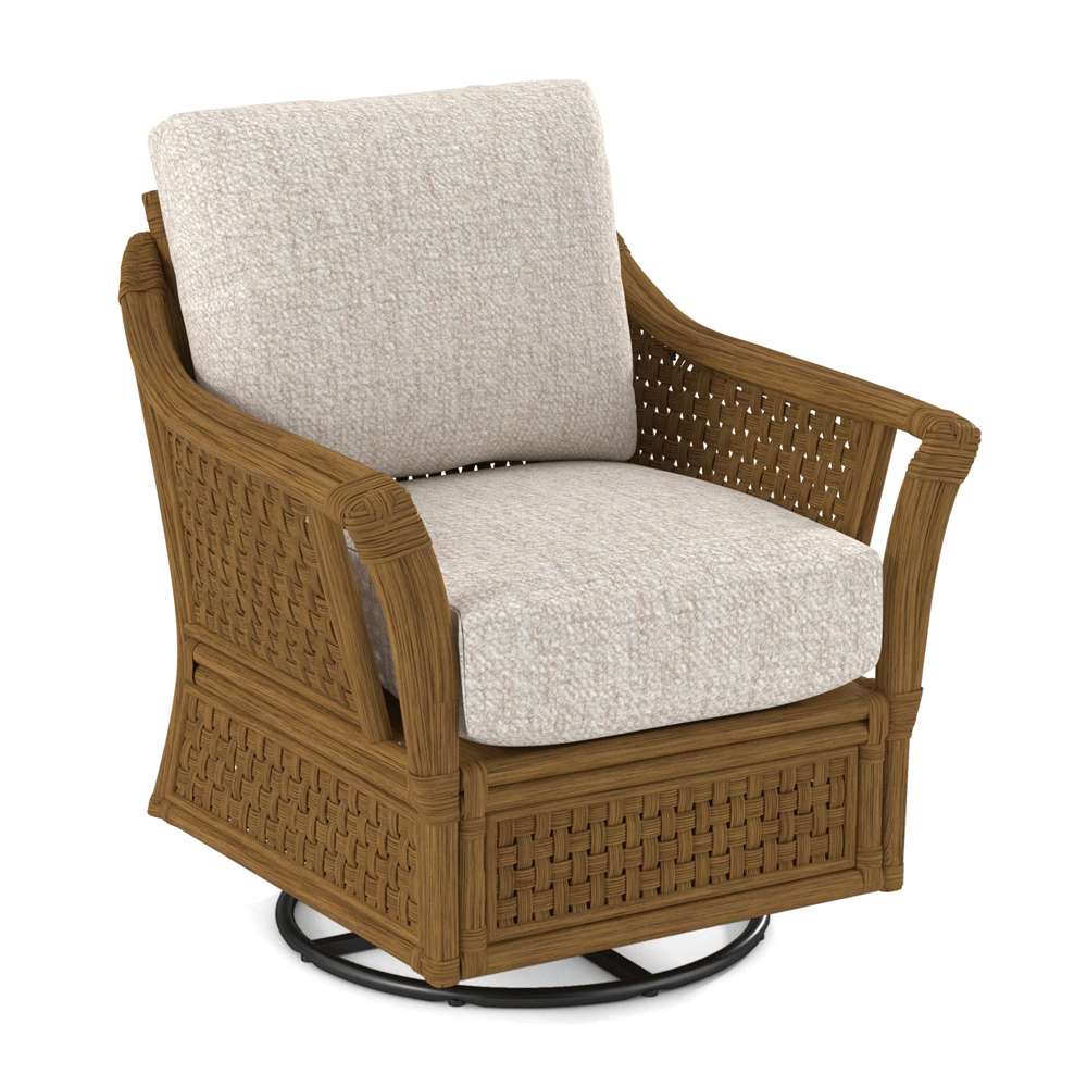 Braxton Culler - Boca Swivel Glider (White Crypton Performance Fabric) - 973-202 veiw 1