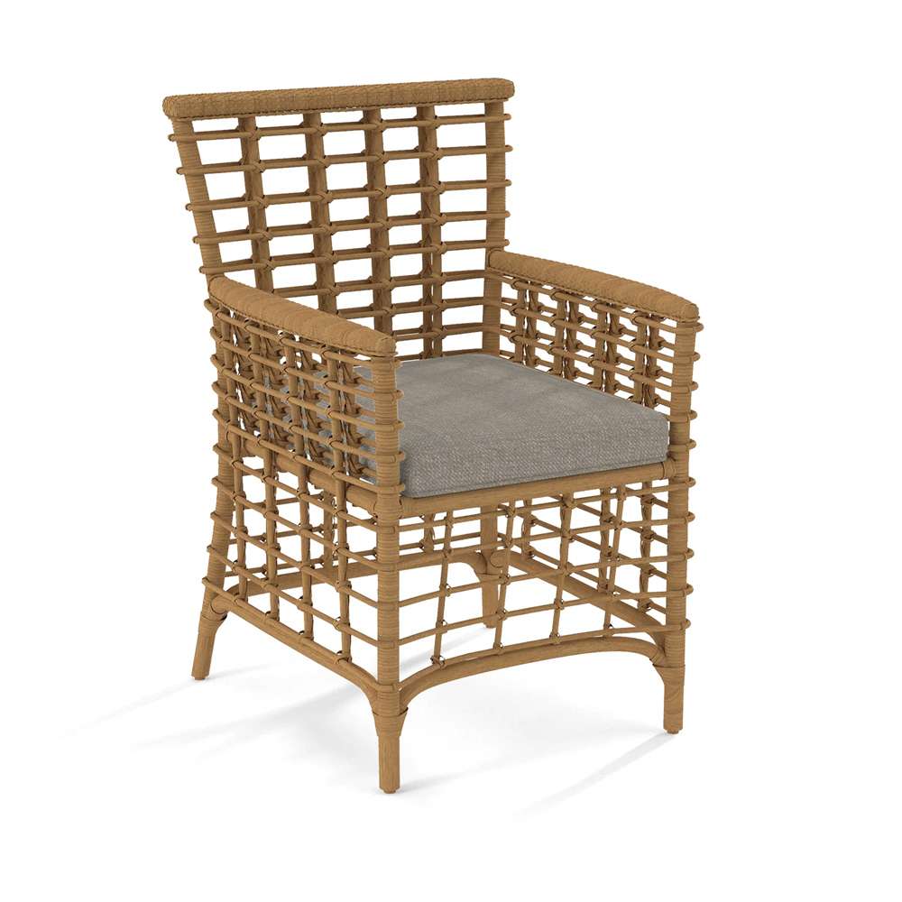 Braxton Culler - Bridgehampton Arm Chair (Brown Crypton Performance Fabric) - 1031-029 veiw 1