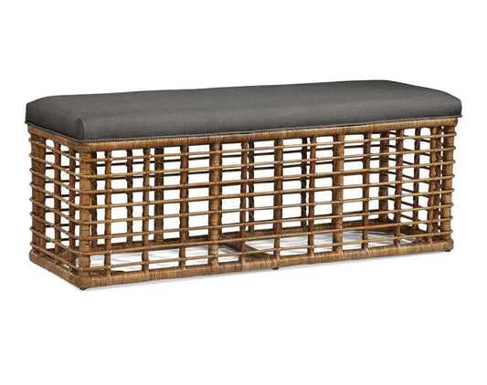 Braxton Culler - Bridgehampton Bench (Brown Crypton Performance Fabric) - 1031-094 veiw 1