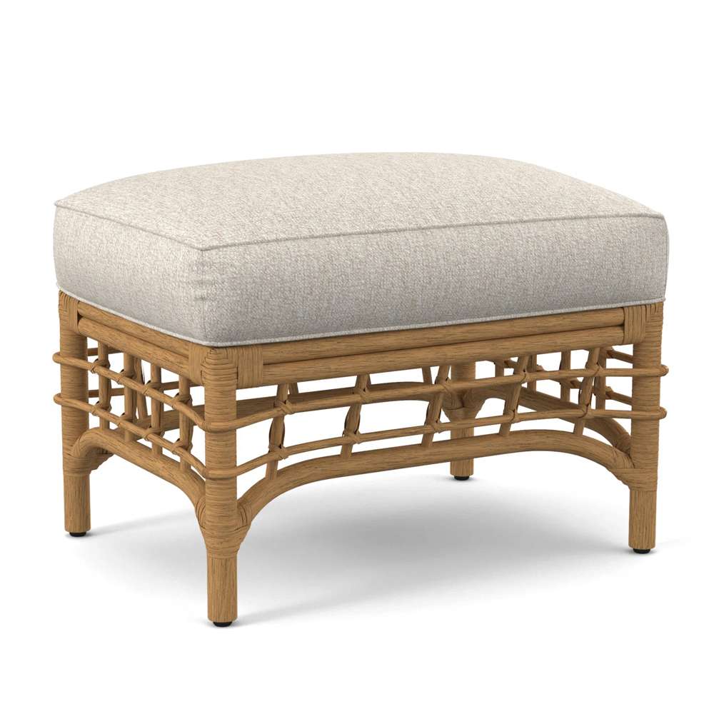 Braxton Culler - Bridgehampton Ottoman (White Crypton Performance Fabric) - 1031-009 veiw 1