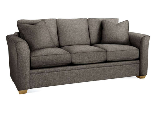 Braxton Culler - Bridgeport 3 over 3 Queen Sleeper Sofa (Brown Crypton Performance Fabric) - 560-0153 veiw 1