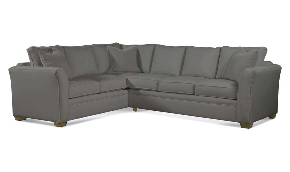 Braxton Culler - Bridgeport L Sectional (Brown Crypton Performance Fabric) - 560-2PC-SEC5 veiw 1