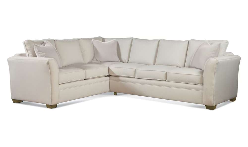 Braxton Culler - Bridgeport L Sectional (White Crypton Performance Fabric) - 560-2PC-SEC5 veiw 1