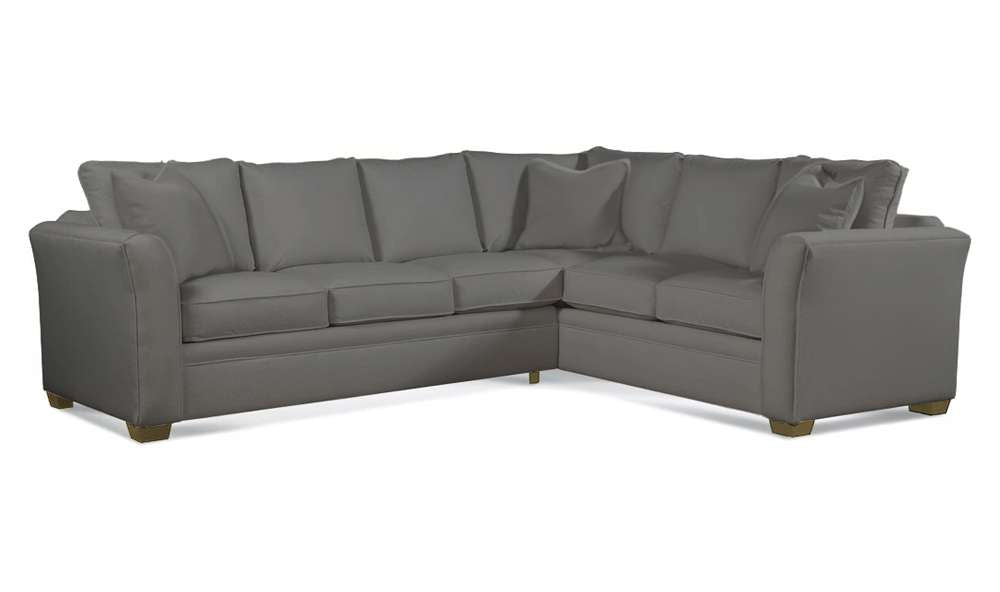 Braxton Culler - Bridgeport L Sectional (Brown Crypton Performance Fabric) - 560-2PC-SEC6 veiw 1