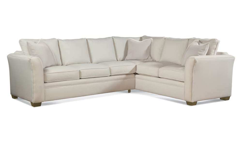 Braxton Culler - Bridgeport L Sectional (White Crypton Performance Fabric) - 560-2PC-SEC6 veiw 1