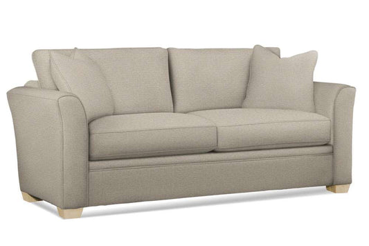 Braxton Culler - Bridgeport Queen Sleeper Sofa with Wood Legs (Beige Crypton Performance Fabric) - 560-015 veiw 1