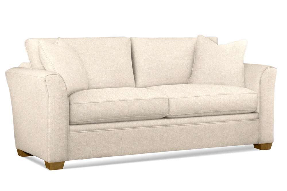 Braxton Culler - Bridgeport Queen Sleeper Sofa with Wood Legs (White Crypton Performance Fabric) - 560-015 veiw 1