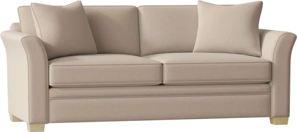 Braxton Culler - Bridgeport Sofa with Wood Legs (Beige Crypton Performance Fabric) - 560-011 veiw 1