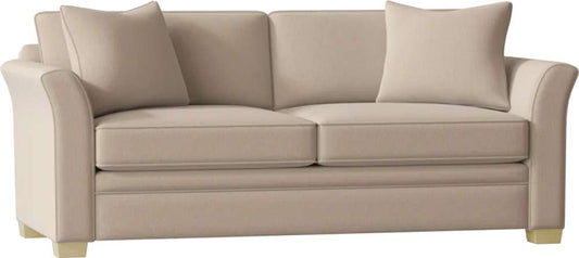Braxton Culler - Bridgeport Sofa with Wood Legs (Beige Crypton Performance Fabric) - 560-011 veiw 1