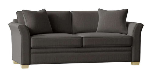 Braxton Culler - Bridgeport Sofa with Wood Legs (Brown Crypton Performance Fabric) - 560-011 veiw 1