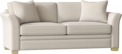 Braxton Culler - Bridgeport Sofa with Wood Legs (White Crypton Performance Fabric) - 560-011 veiw 1