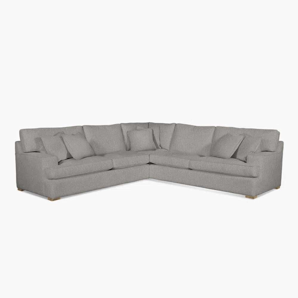 Braxton Culler - Bridgetown 3-Piece Corner Sectional (Brown Crypton Performance Fabric) - 785-3PC-SEC veiw 1