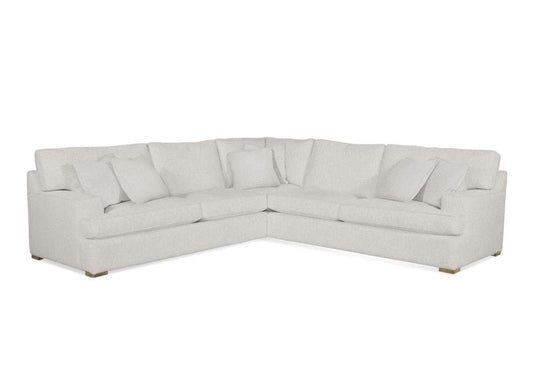 Braxton Culler - Bridgetown 3-Piece Corner Sectional (White Crypton Performance Fabric) - 785-3PC-SEC veiw 1